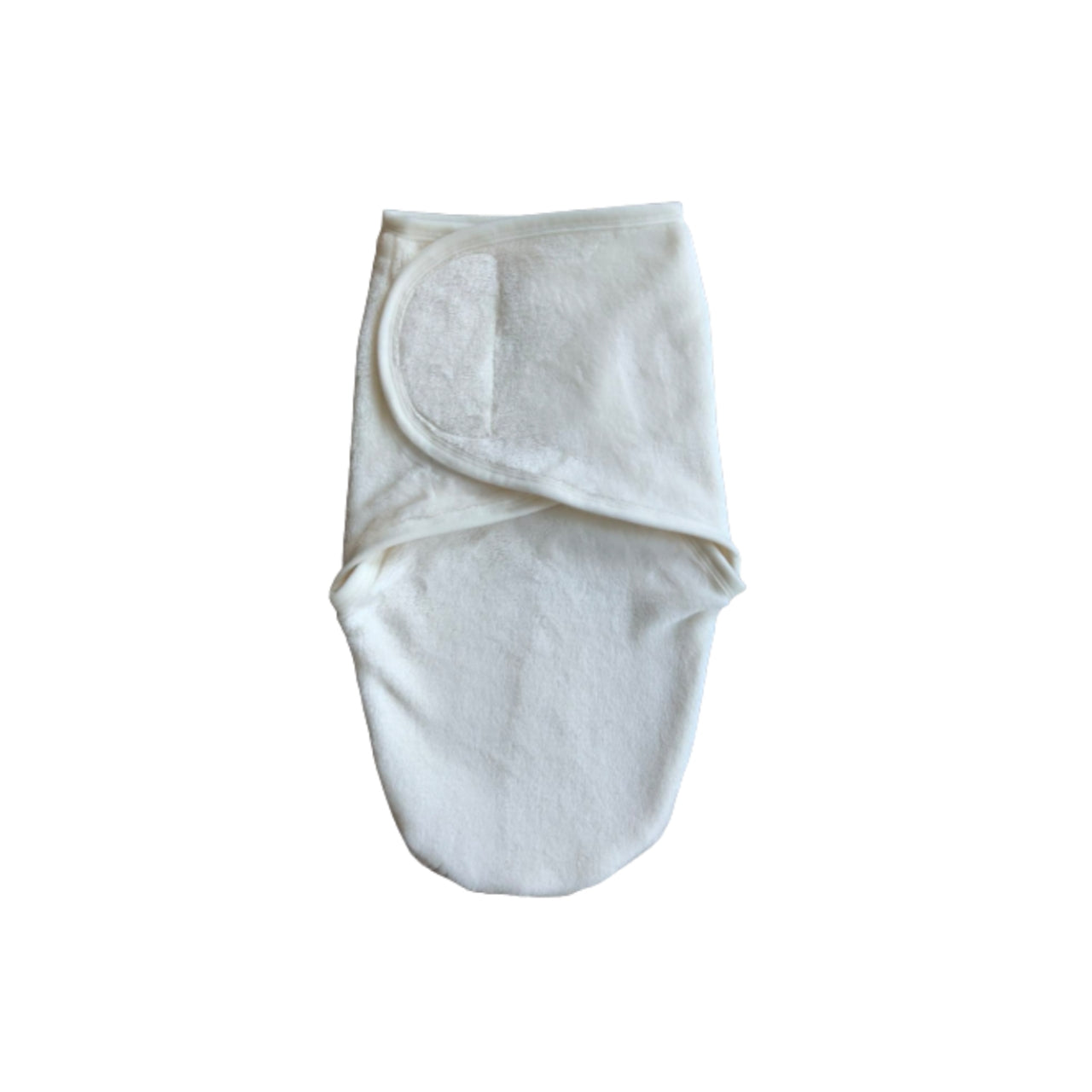 Fuzzy Swaddle wrap blanket with fuzzy pacifier holder set