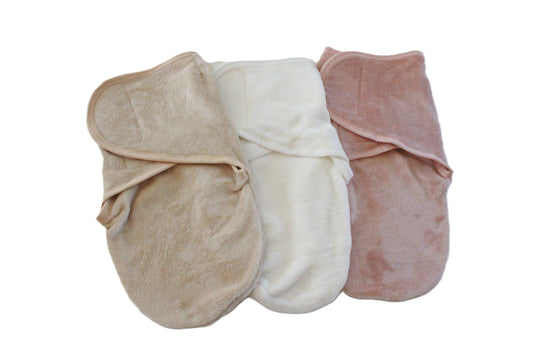 Fuzzy Swaddle wrap blanket