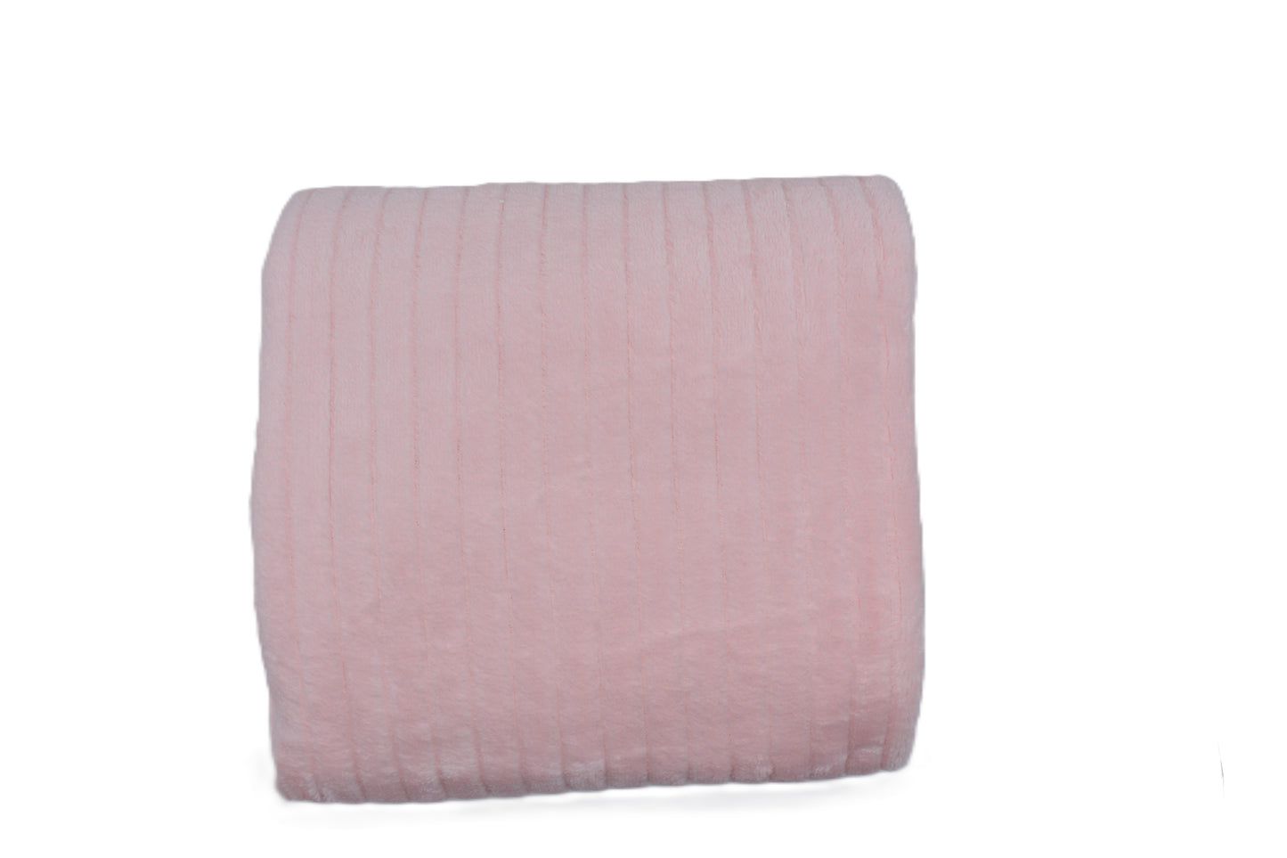 Fuzzy striped cozy baby Blanket