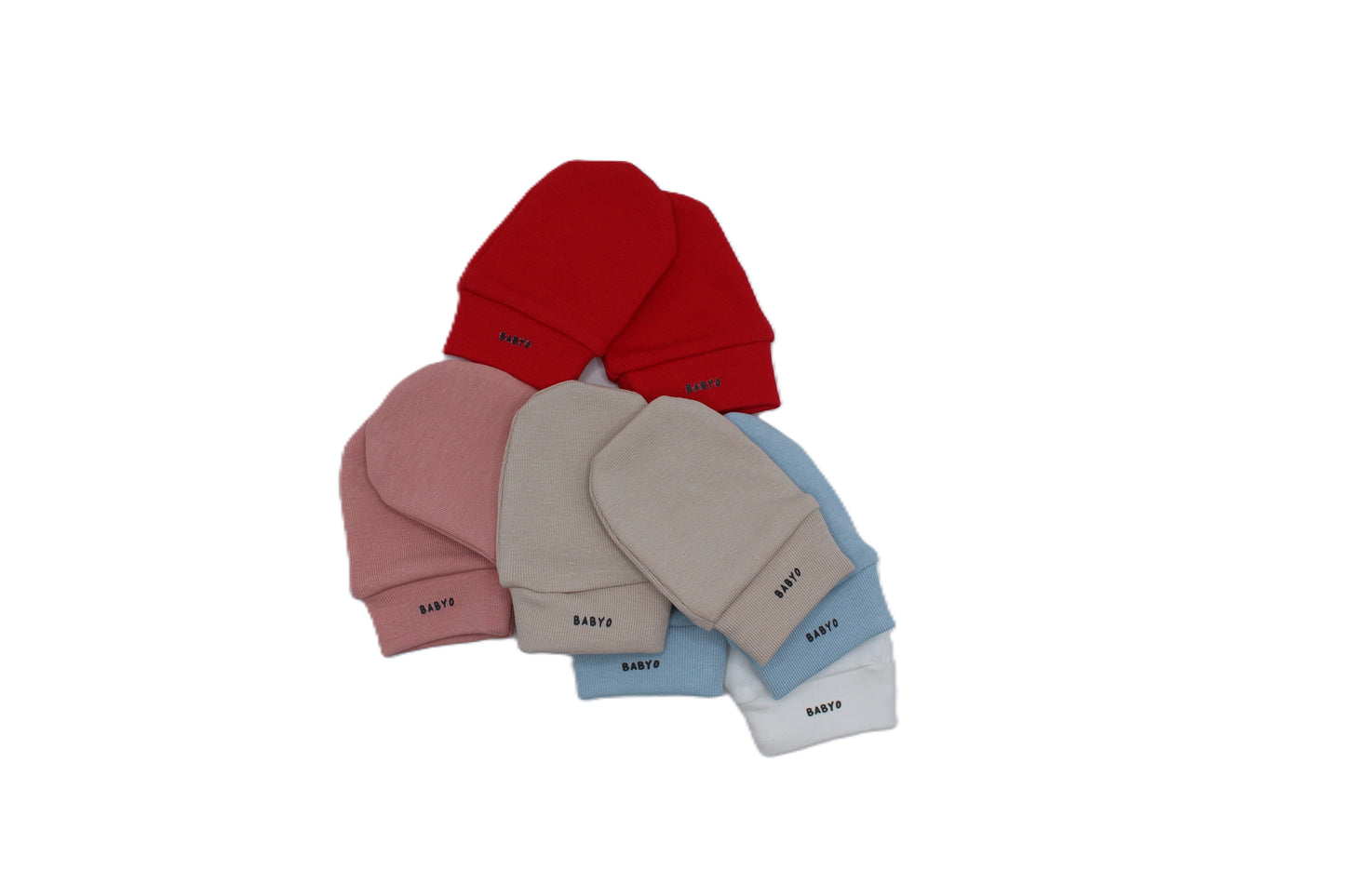 Baby scratch mittens