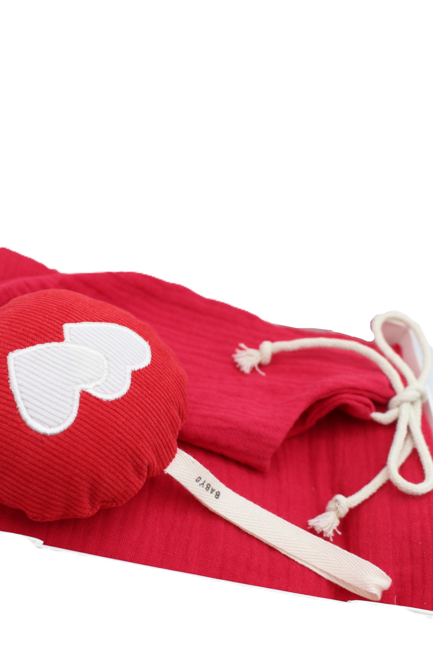 Baby Girl Gift Box  Muslin Blanket and bib ,corduroy plushie