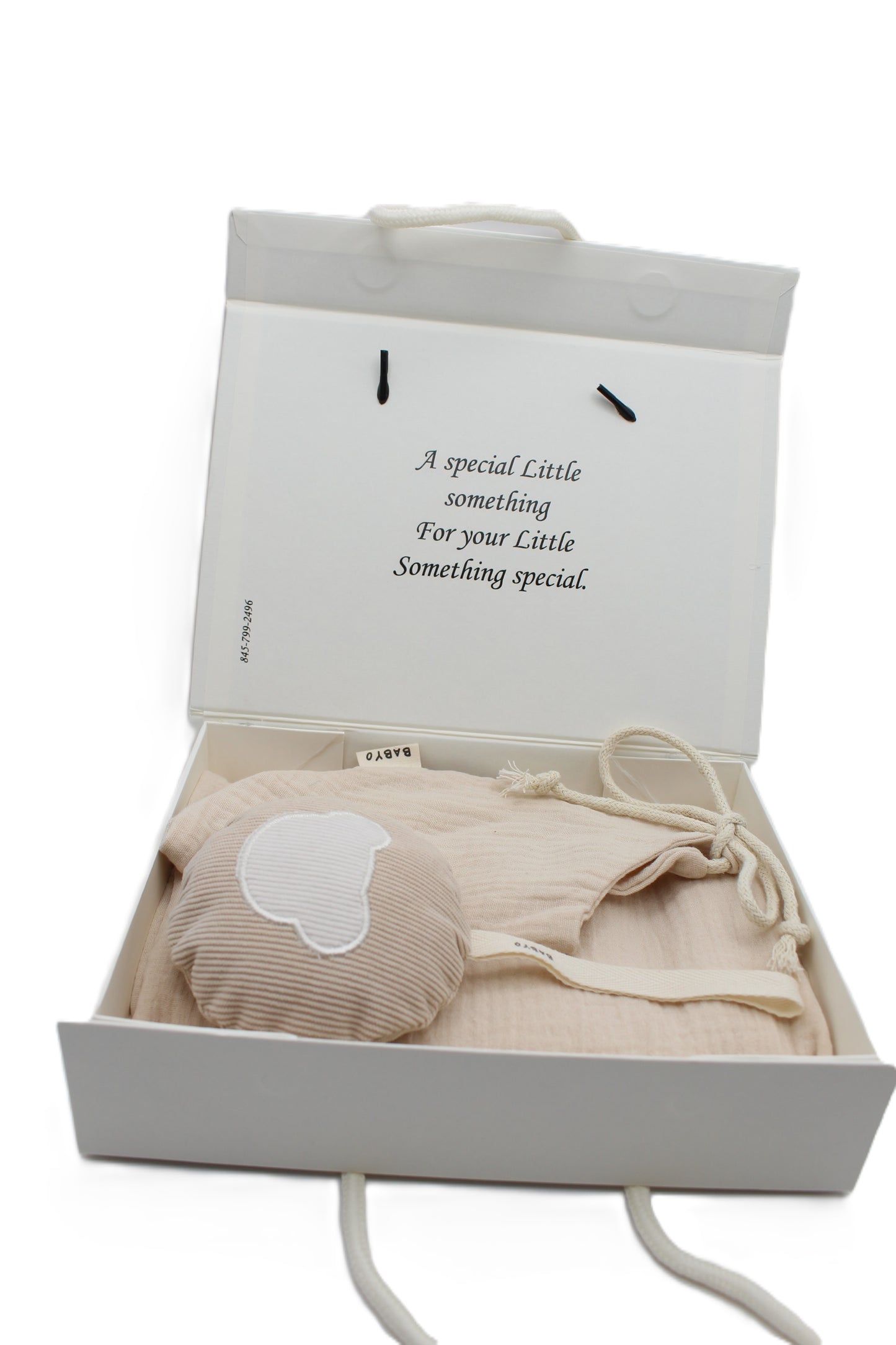 Baby Boy Gift Box Muslin Blanket and bib ,corduroy plushie