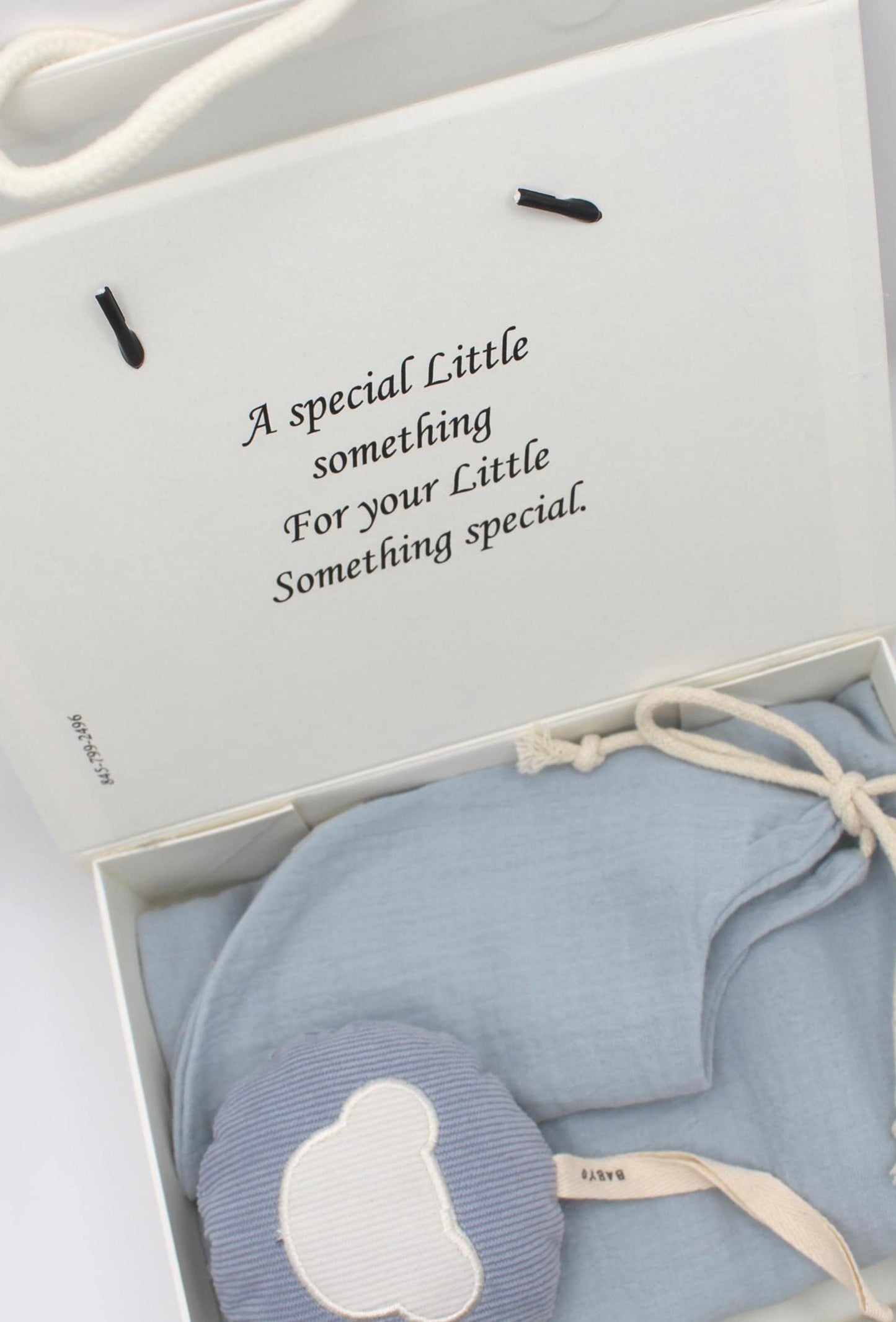 Baby Boy Gift Box Muslin Blanket and bib ,corduroy plushie